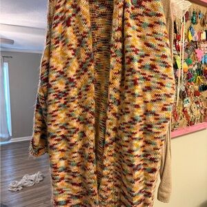 Multicolor Knit Women's Sweater